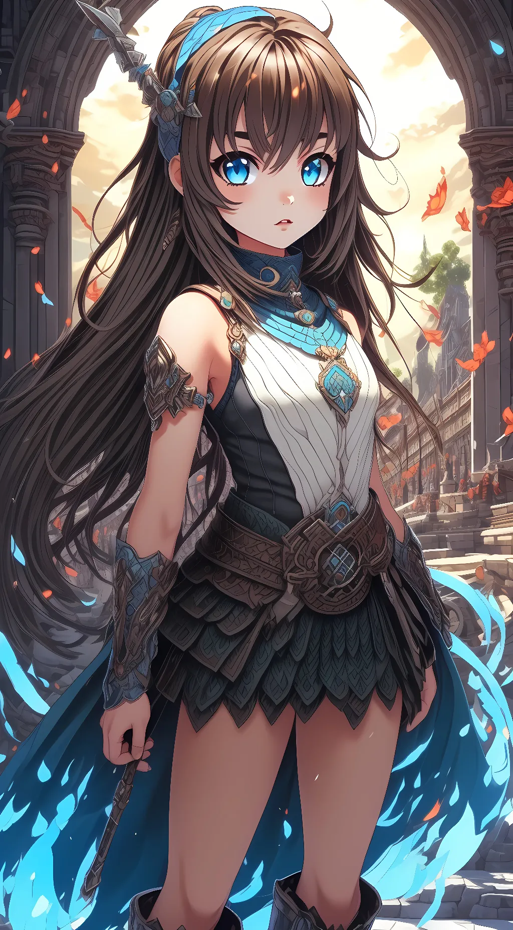 ai character: Akemi background