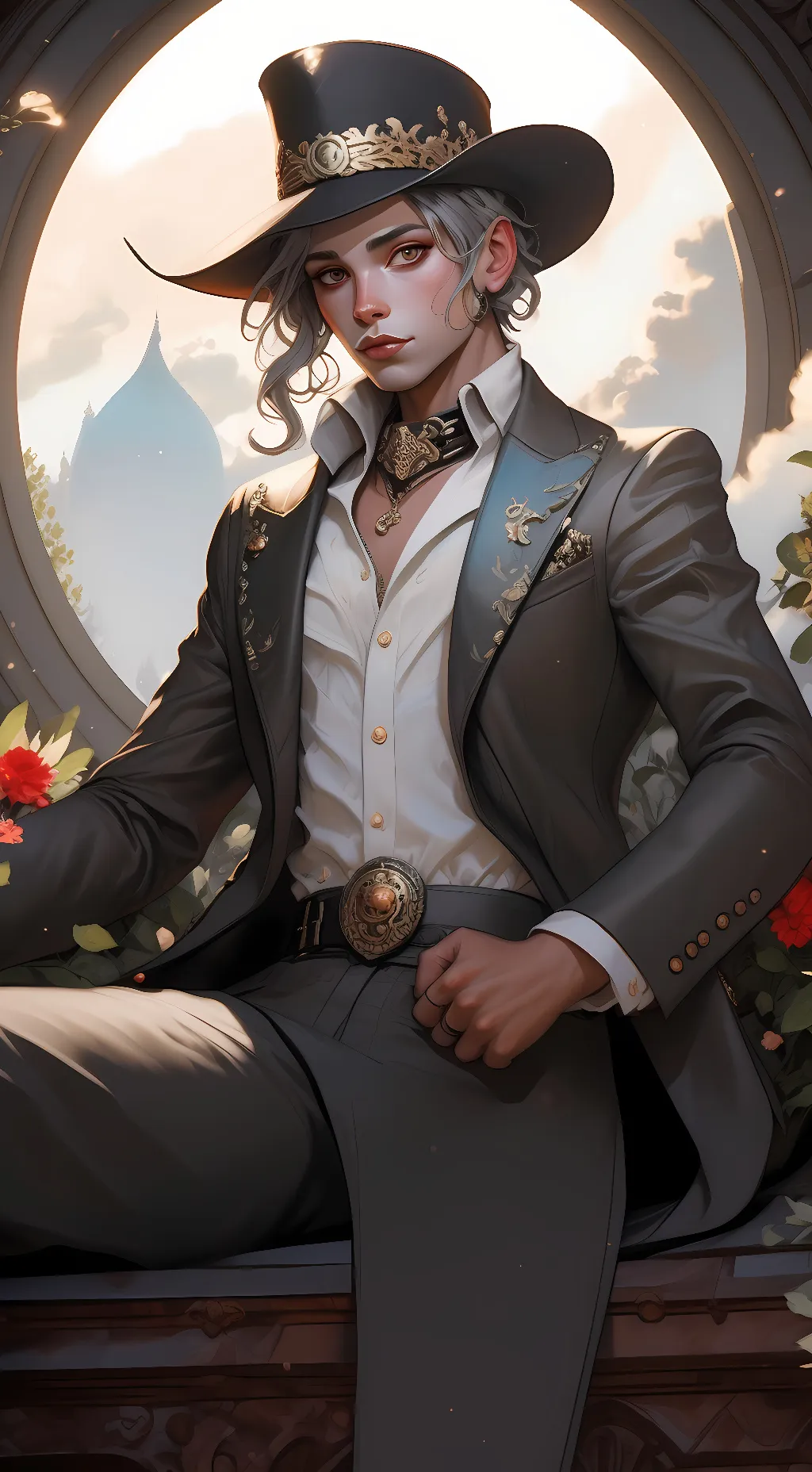 ai character: Taro background