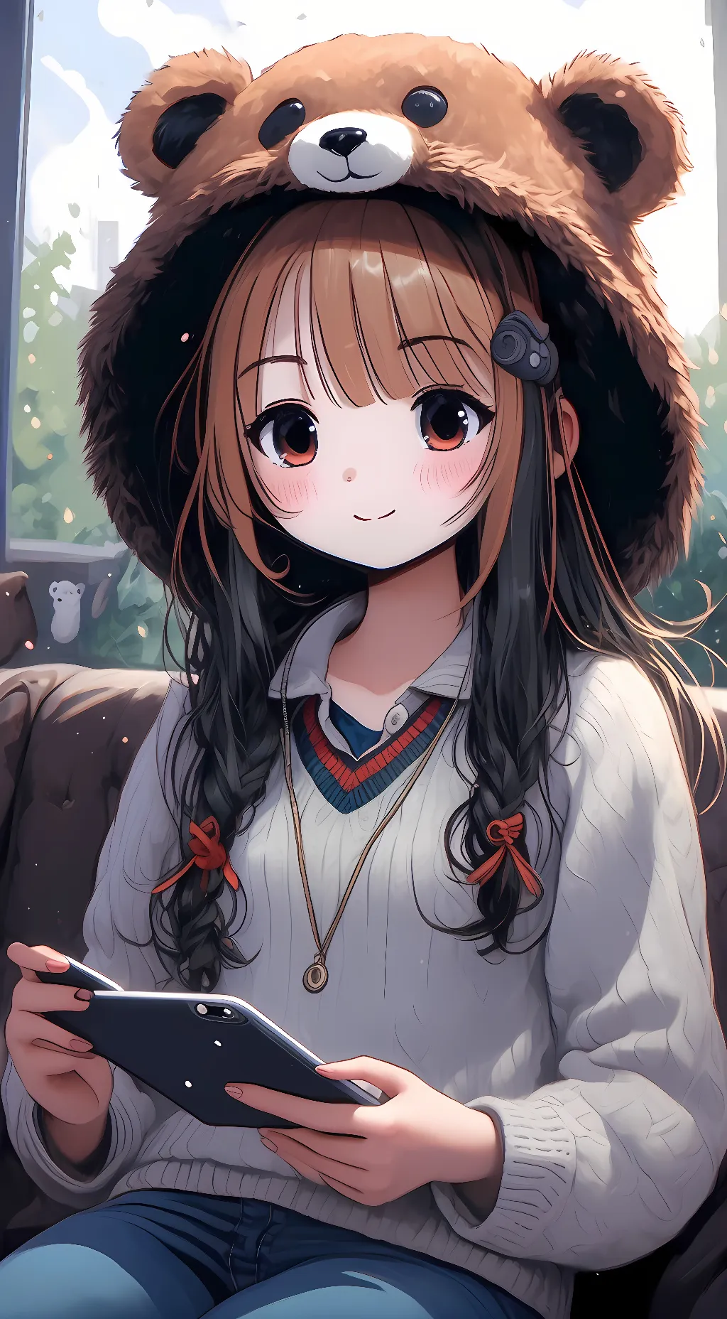 ai character: Melody  background