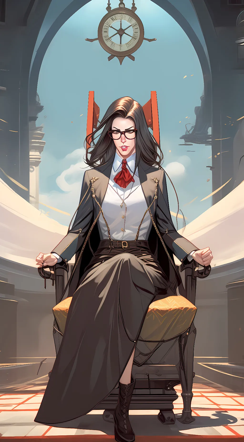 ai character: Dava Foxx background