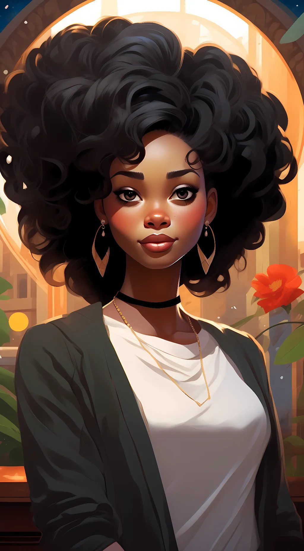 ai character: sofi background