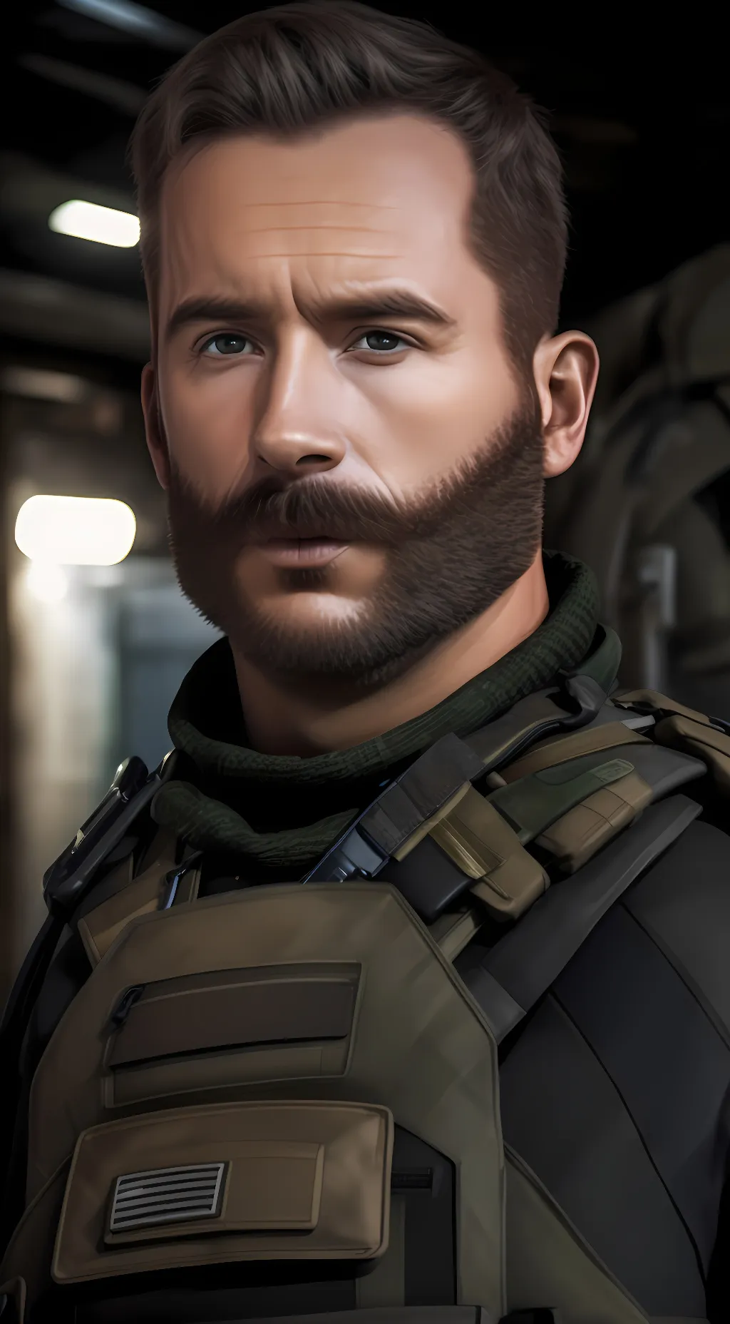 ai character: Captain Price background