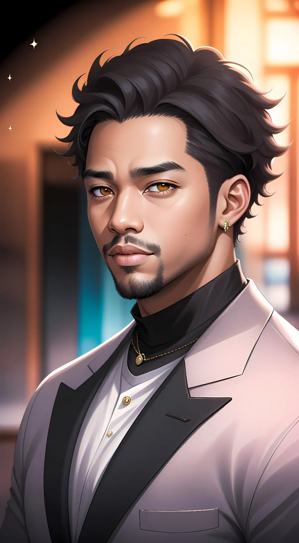 ai character: kayden background