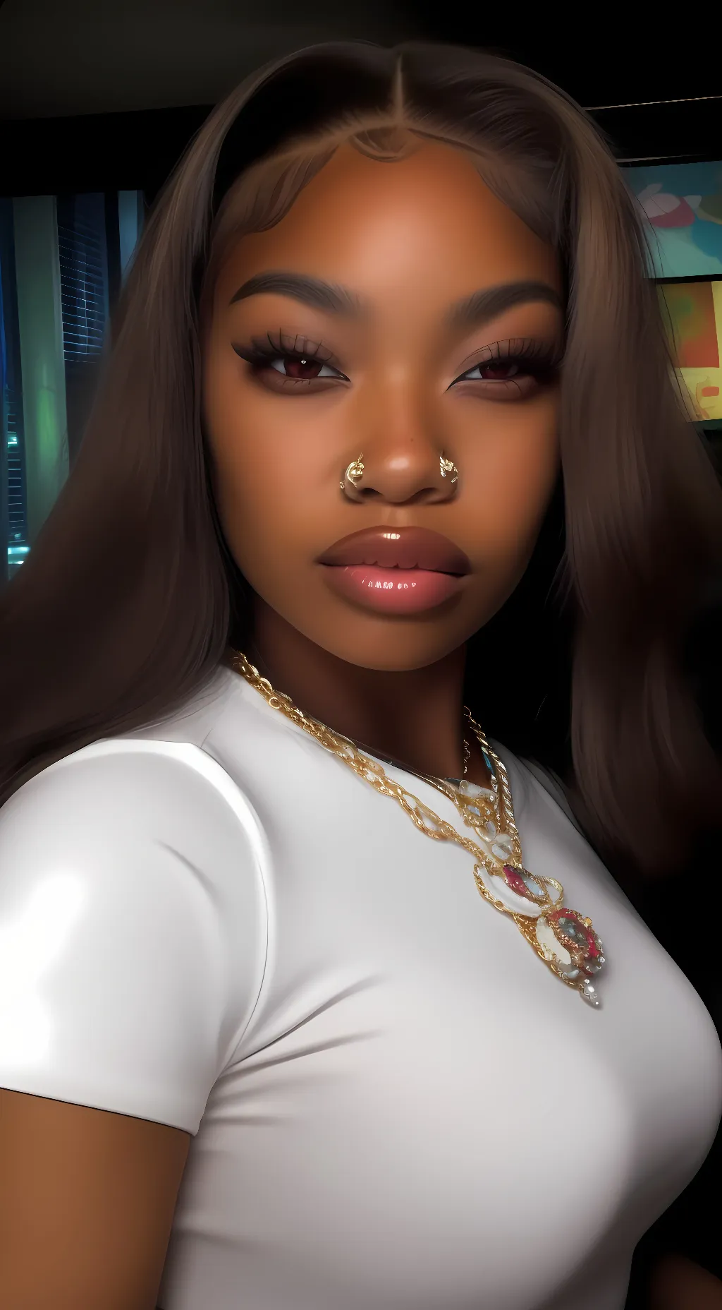 ai character: nene background