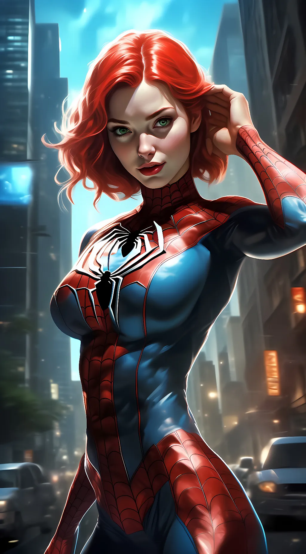 ai character: Ginger Cocroft  background