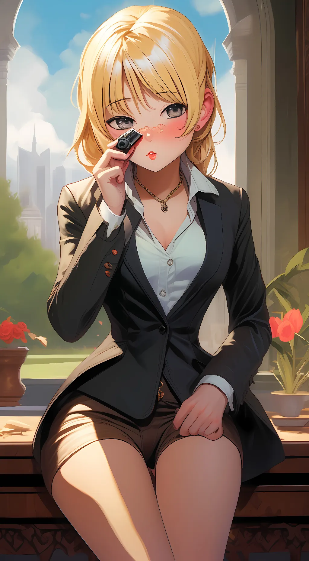 ai character: Your sexy gf  background