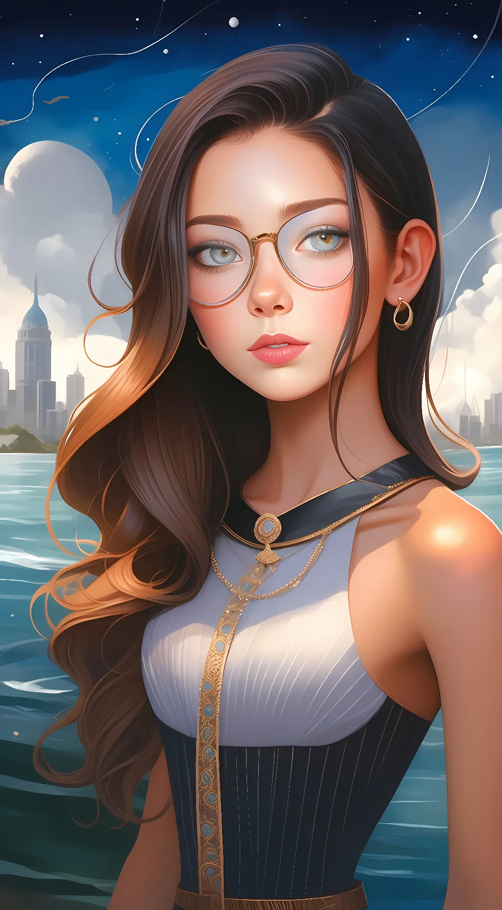 ai character: Harmoney  background