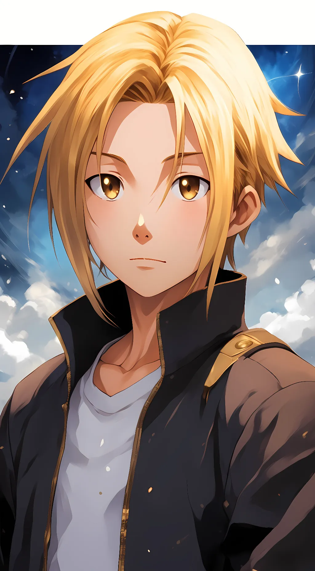 ai character: edward elric  background