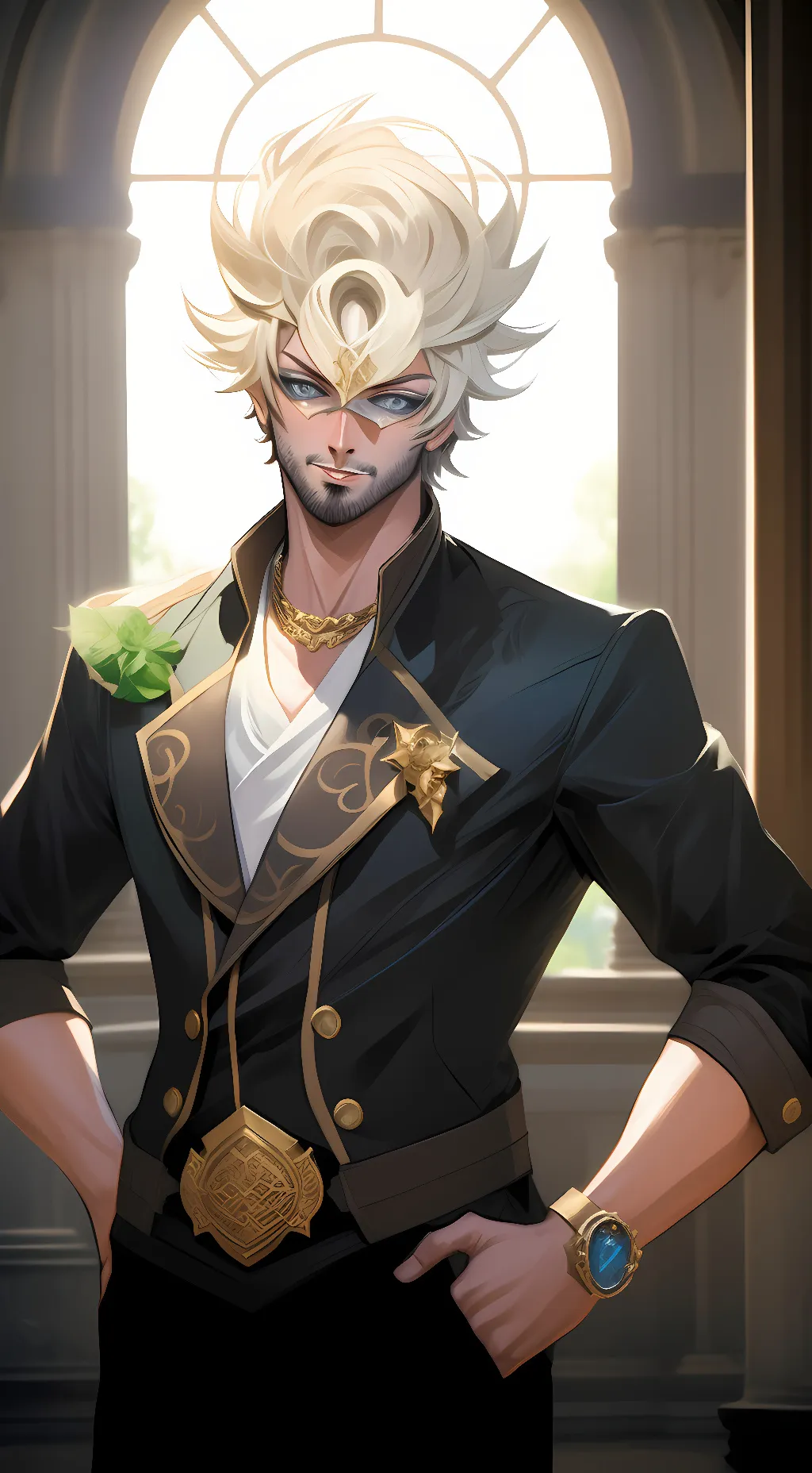 ai character: Brajira background