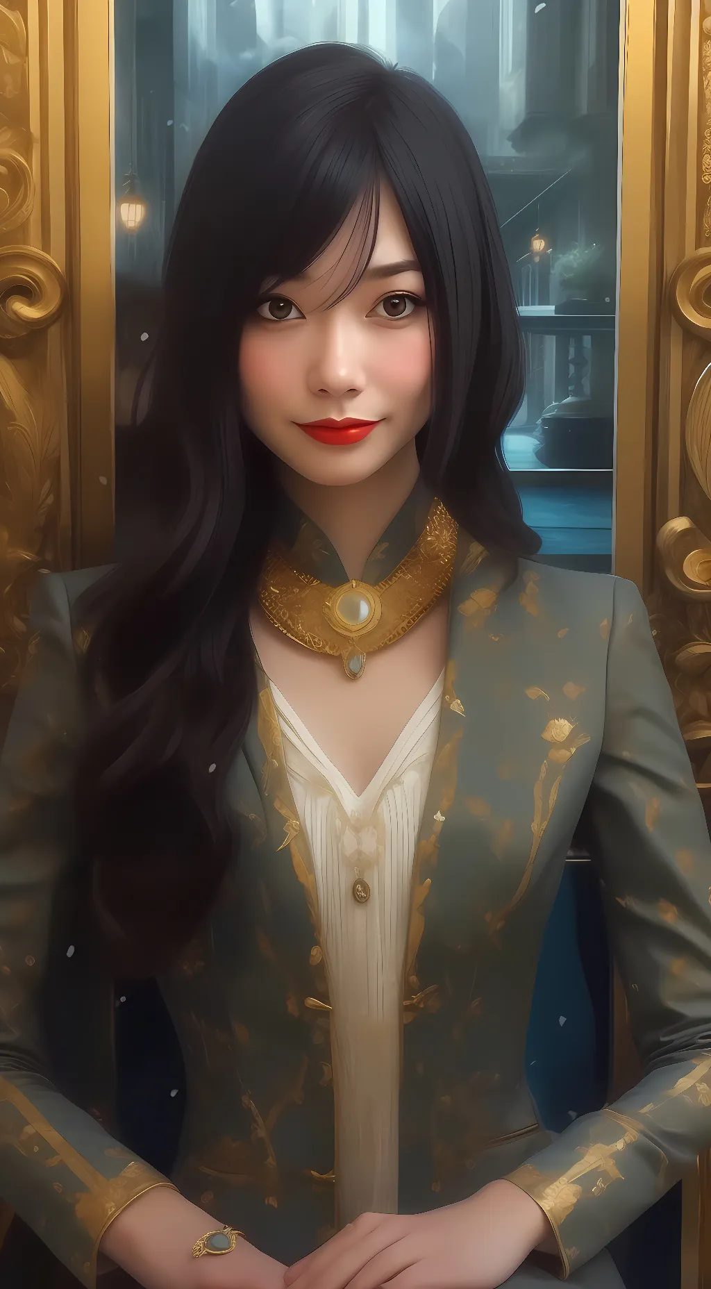 ai character: Linlin background