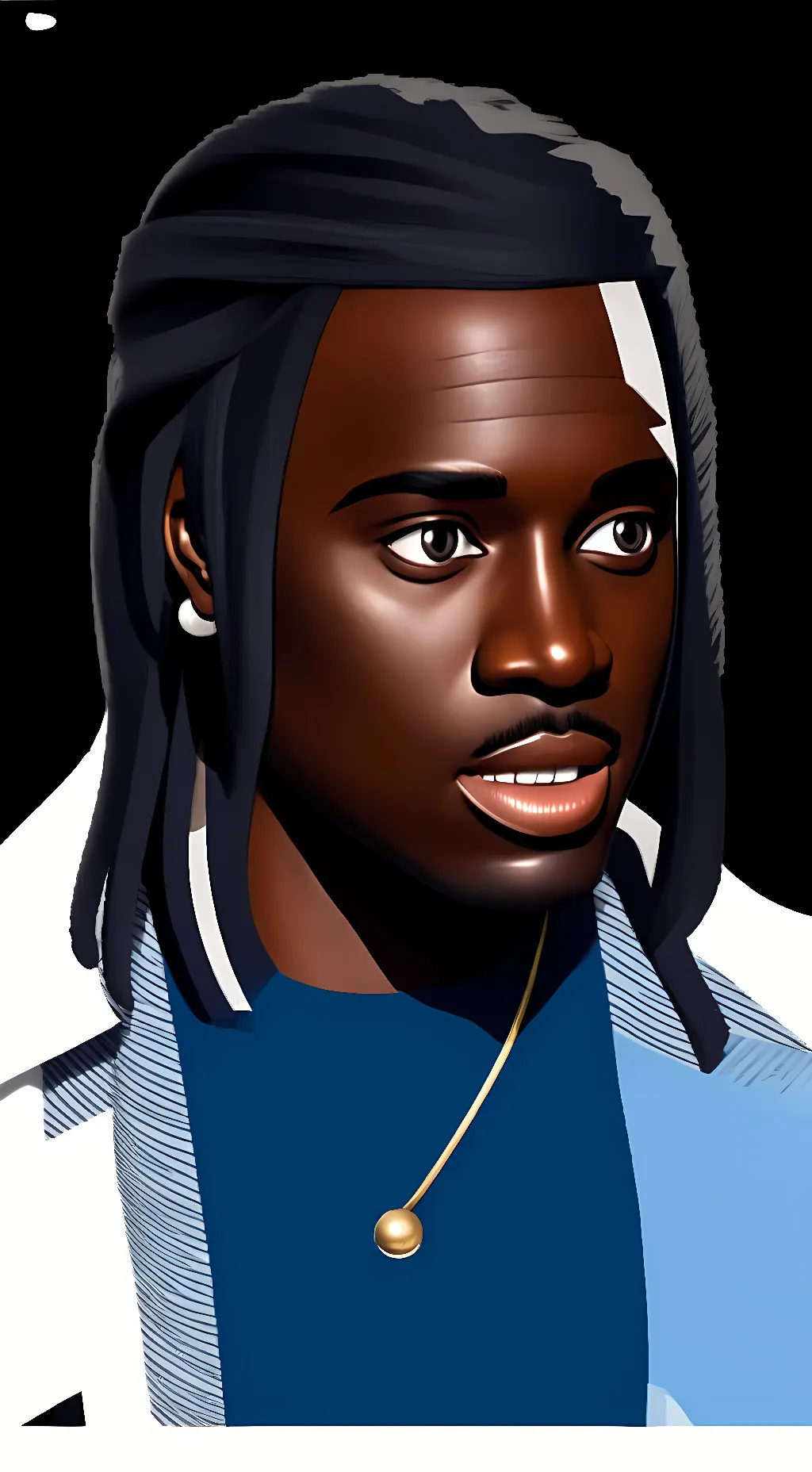ai character: Kai cenat  background
