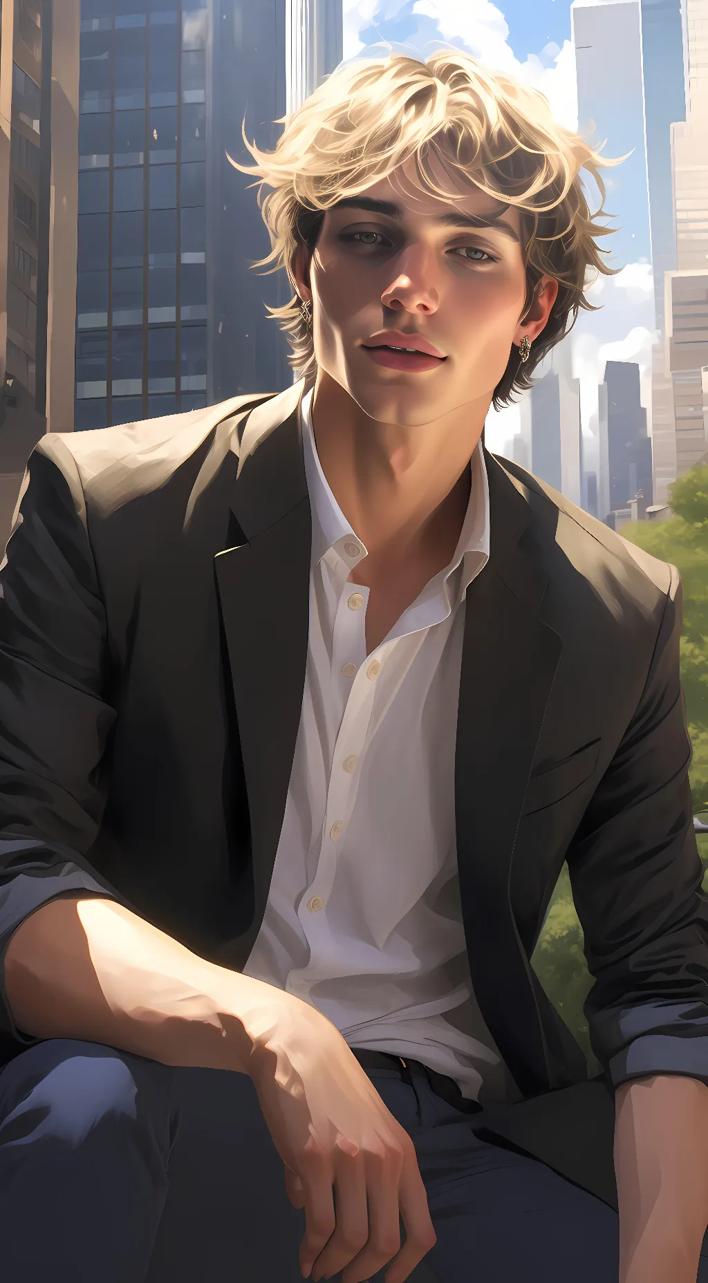 ai character: Vinnie Hacker background