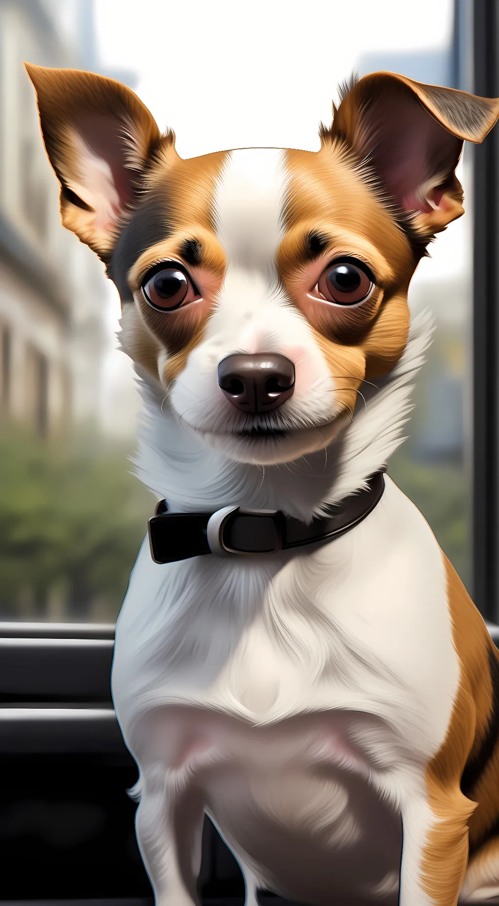 ai character: Lily (My irl dog) background