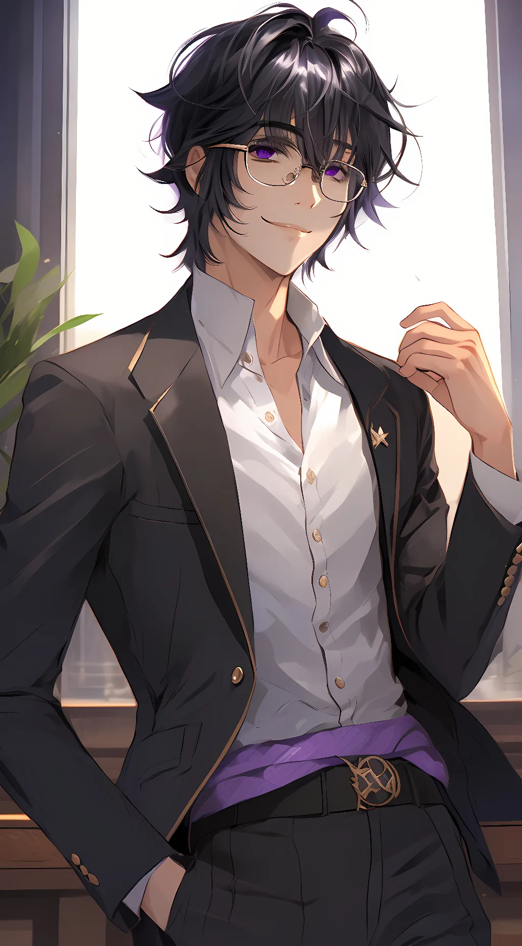 ai character: Lex background