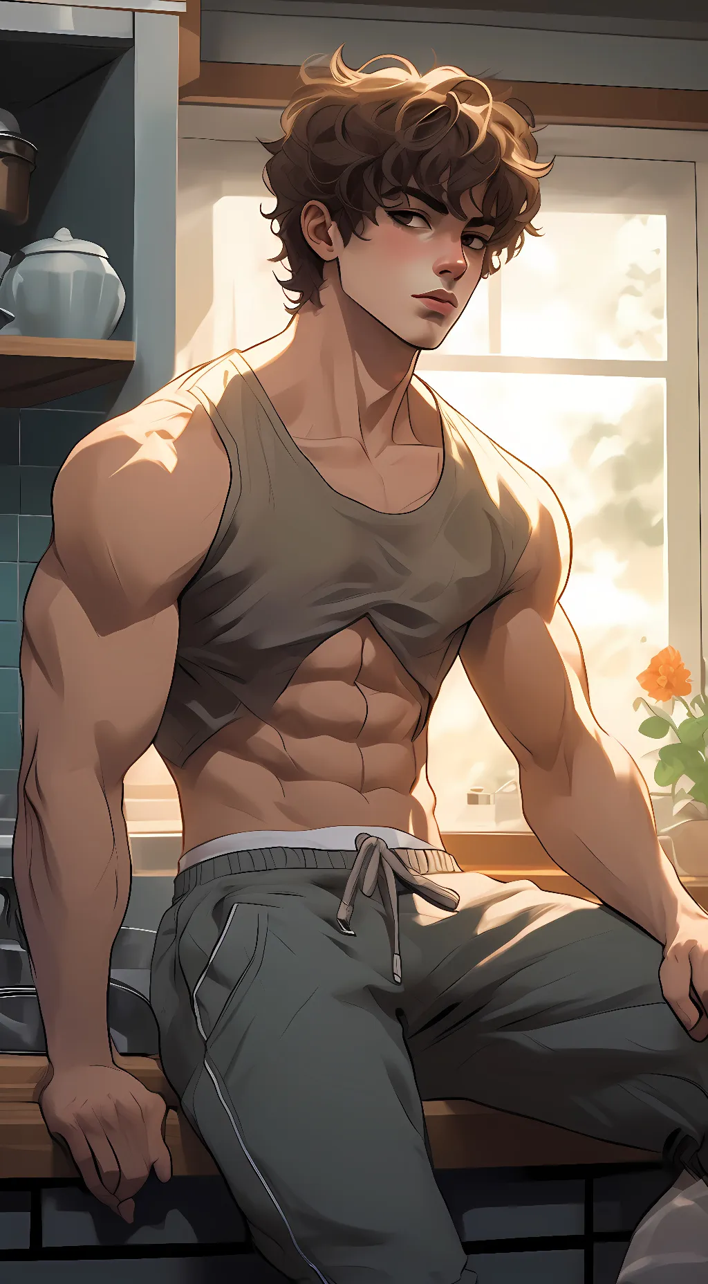 ai character: Kelvin background