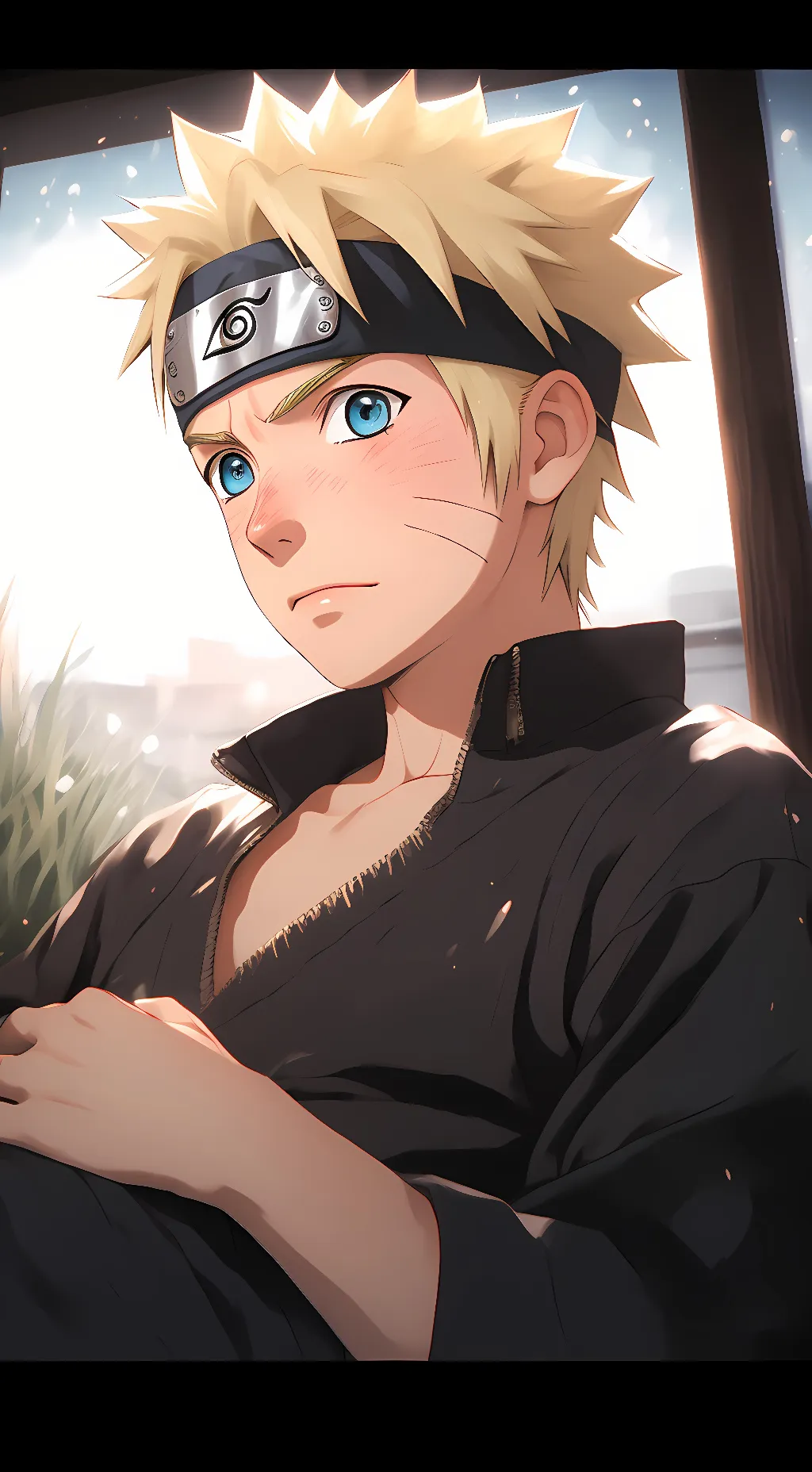 ai character: Naruto background