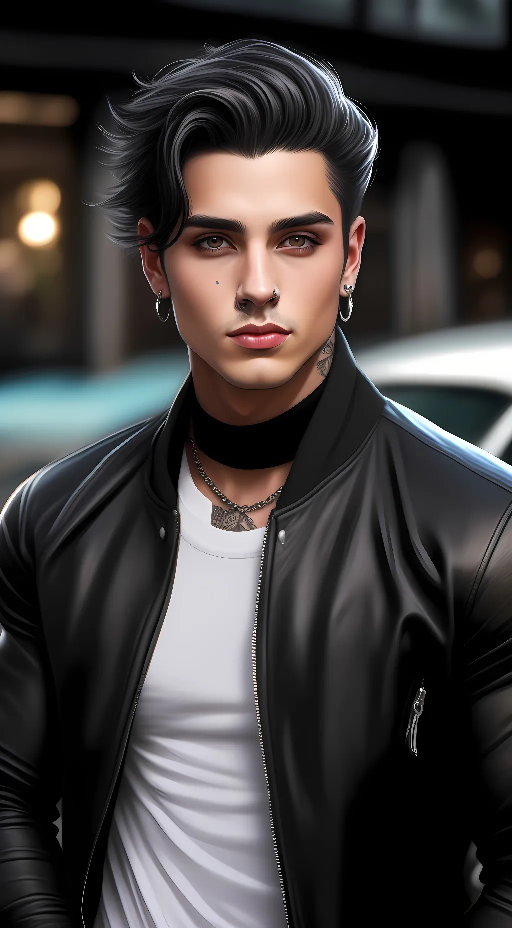 ai character: Asher James background