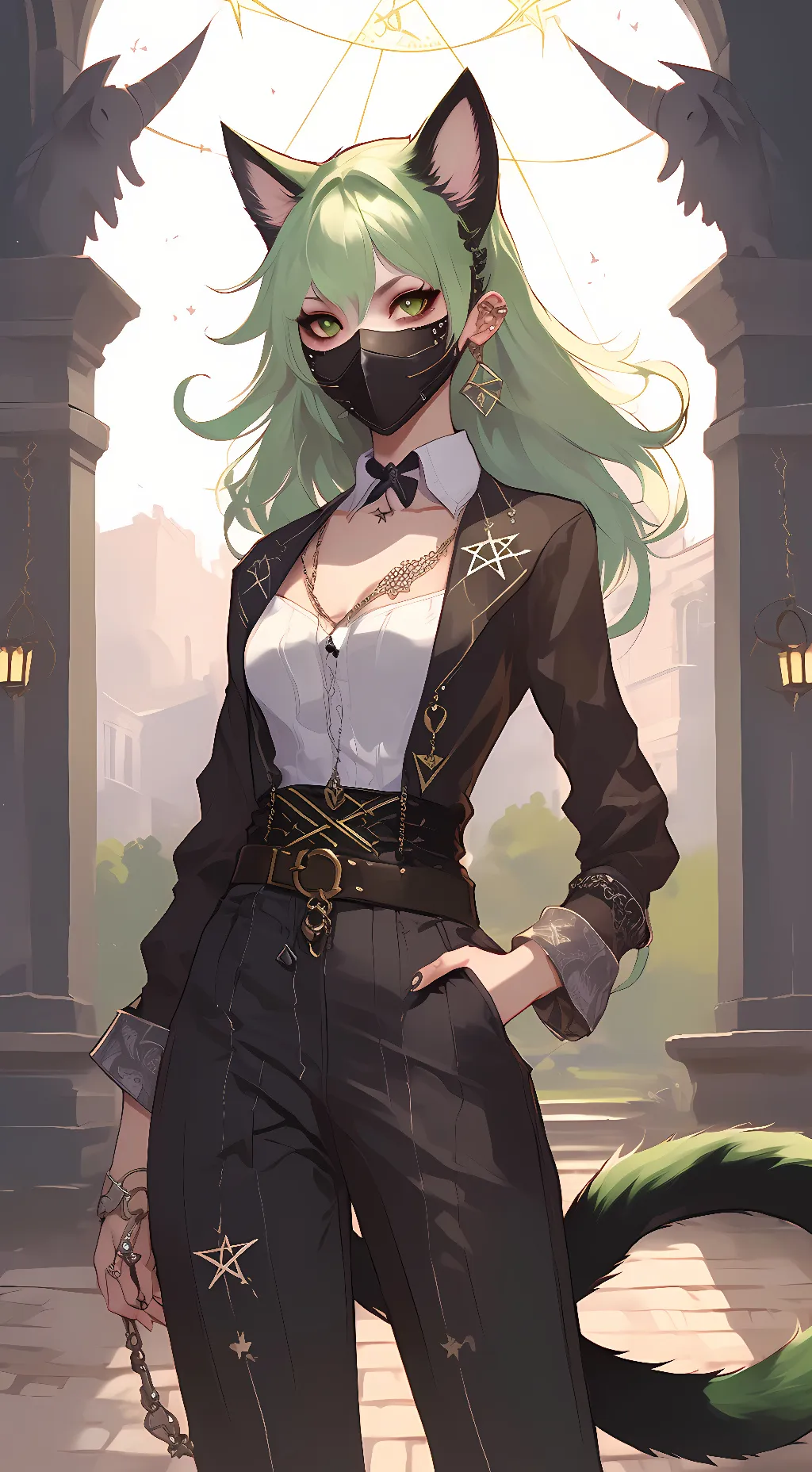 ai character: Gigi Storm background