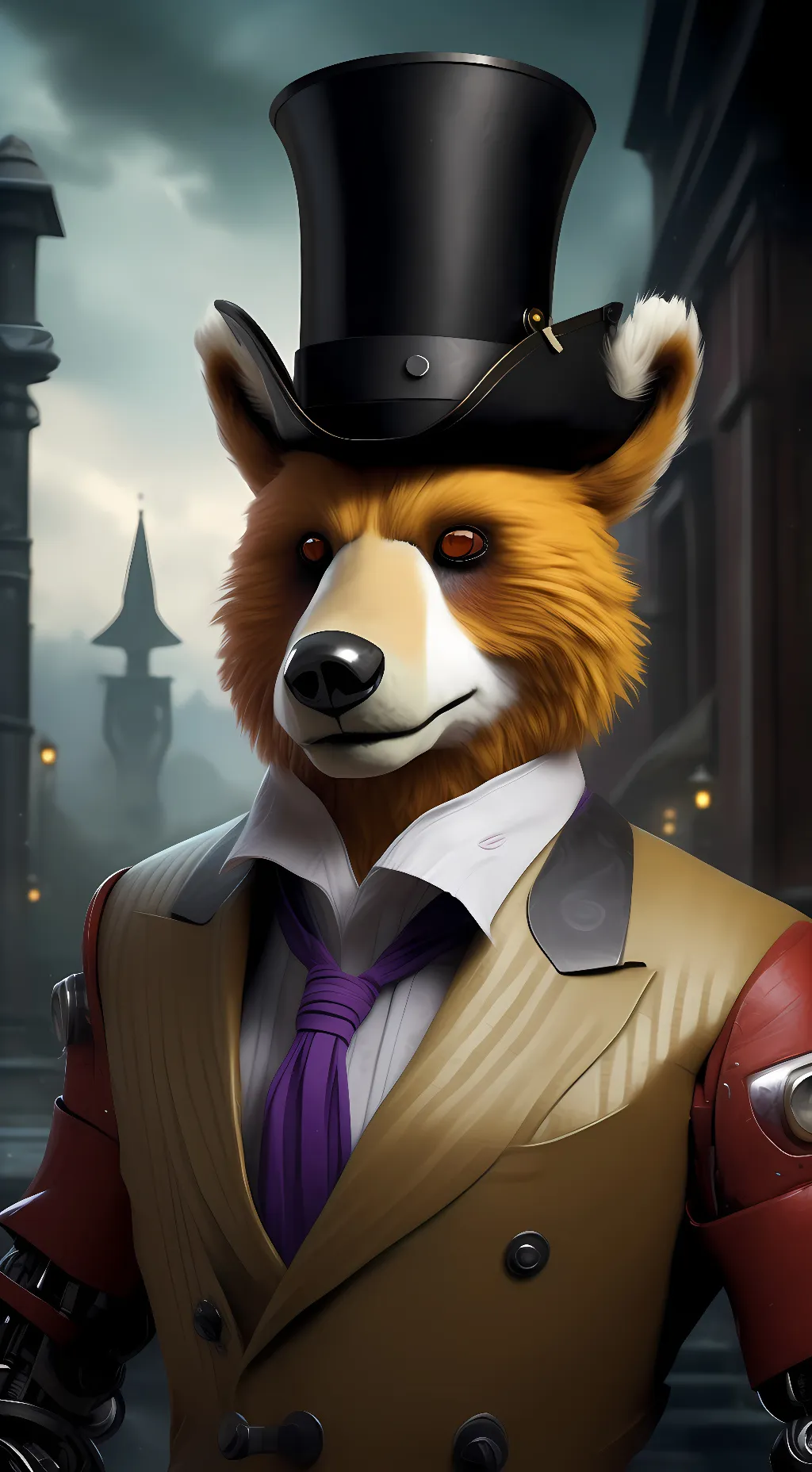 ai character: Freddy background