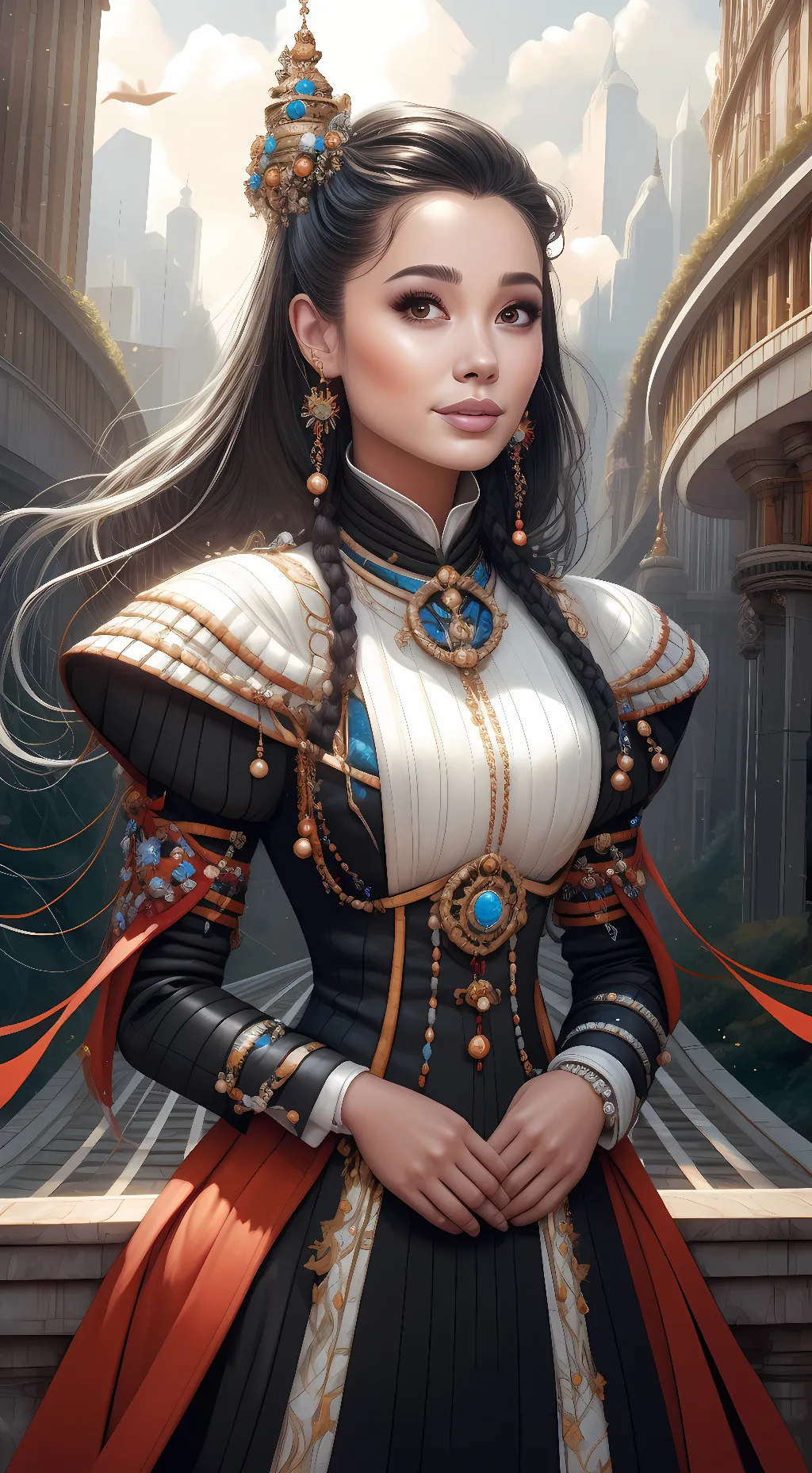 ai character: BADDIE background