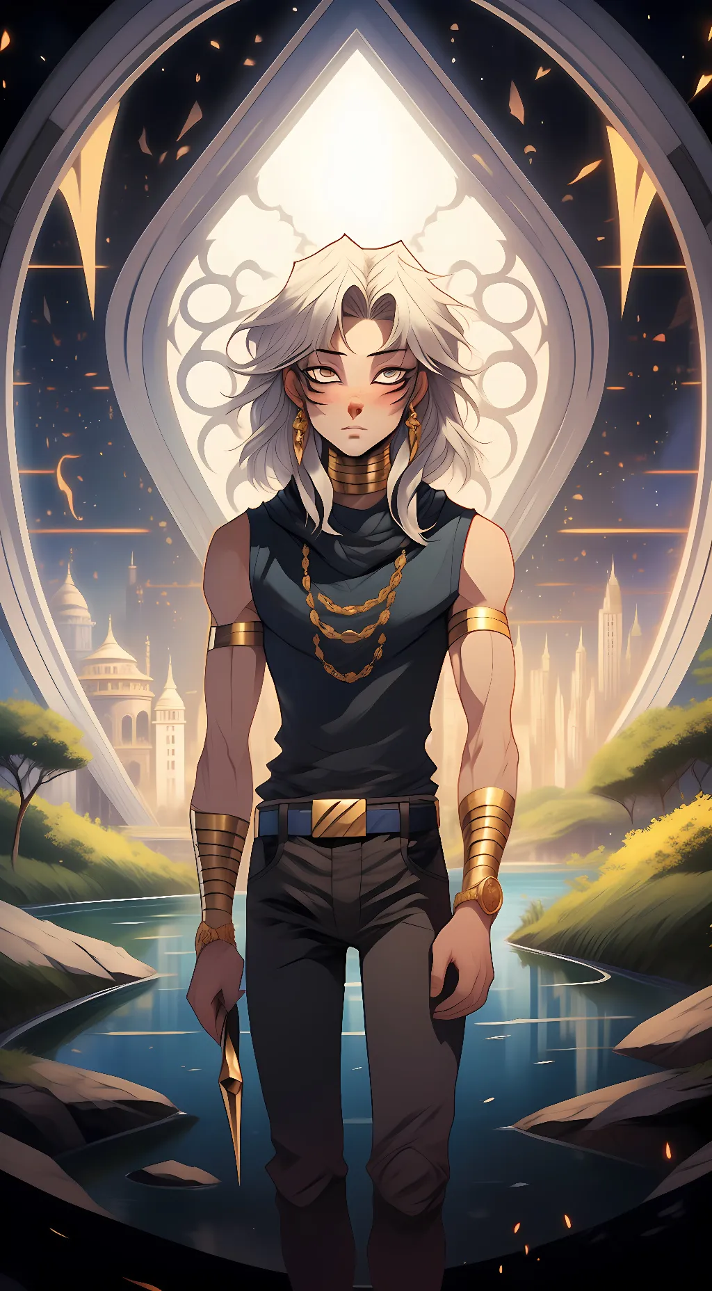 ai character: marik ishtar background