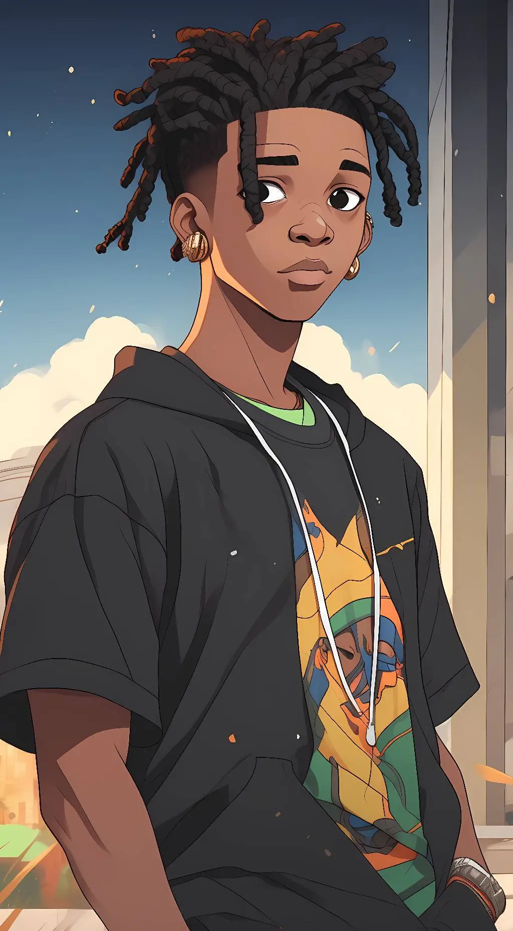 ai character: Damarion  background