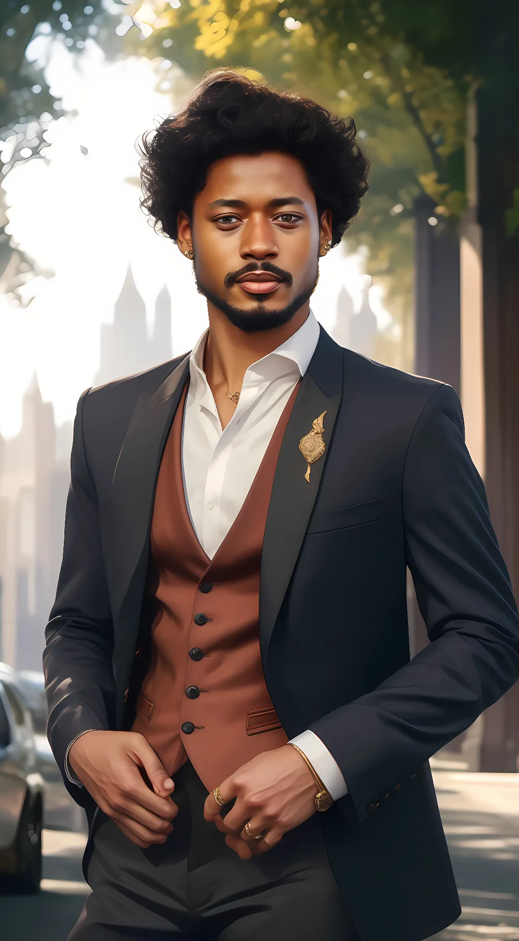 ai character: Coryxkinshin  background
