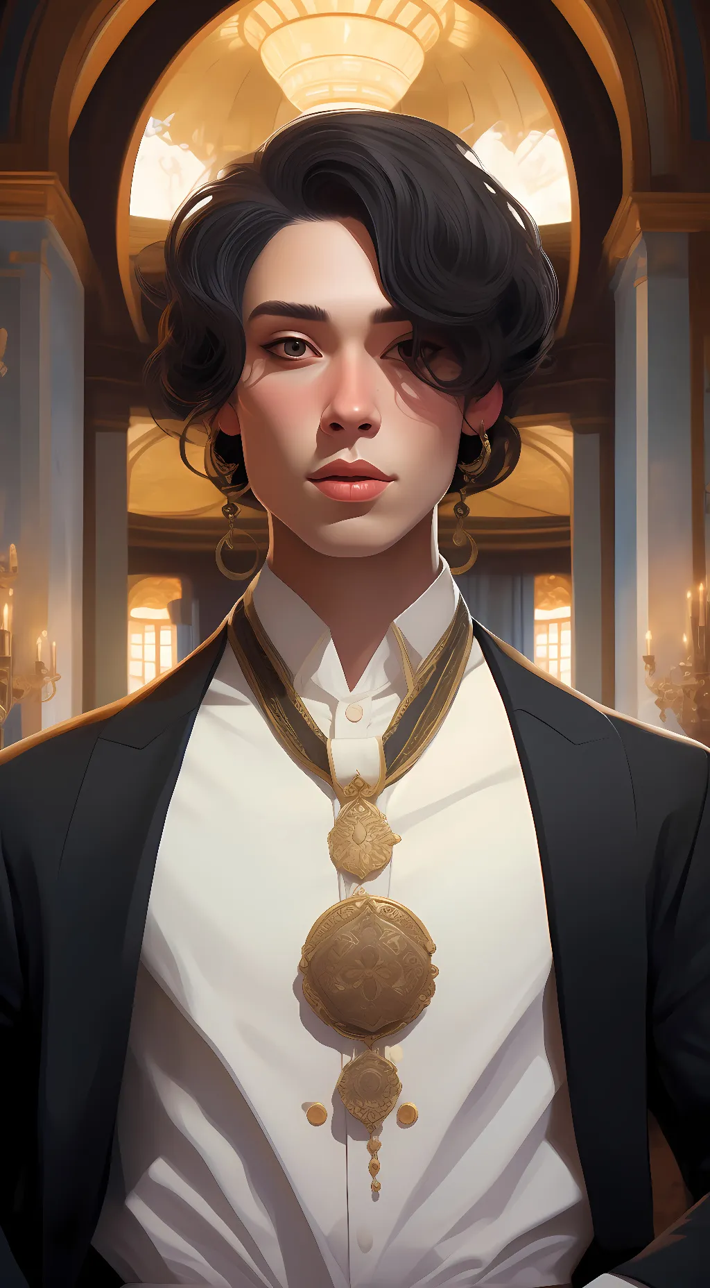 ai character: Jonathan the third background