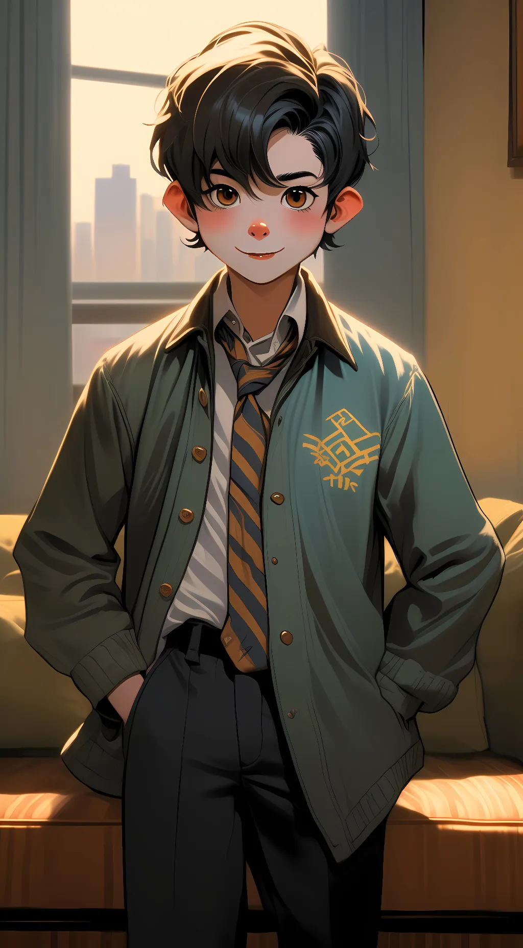 ai character: tom background