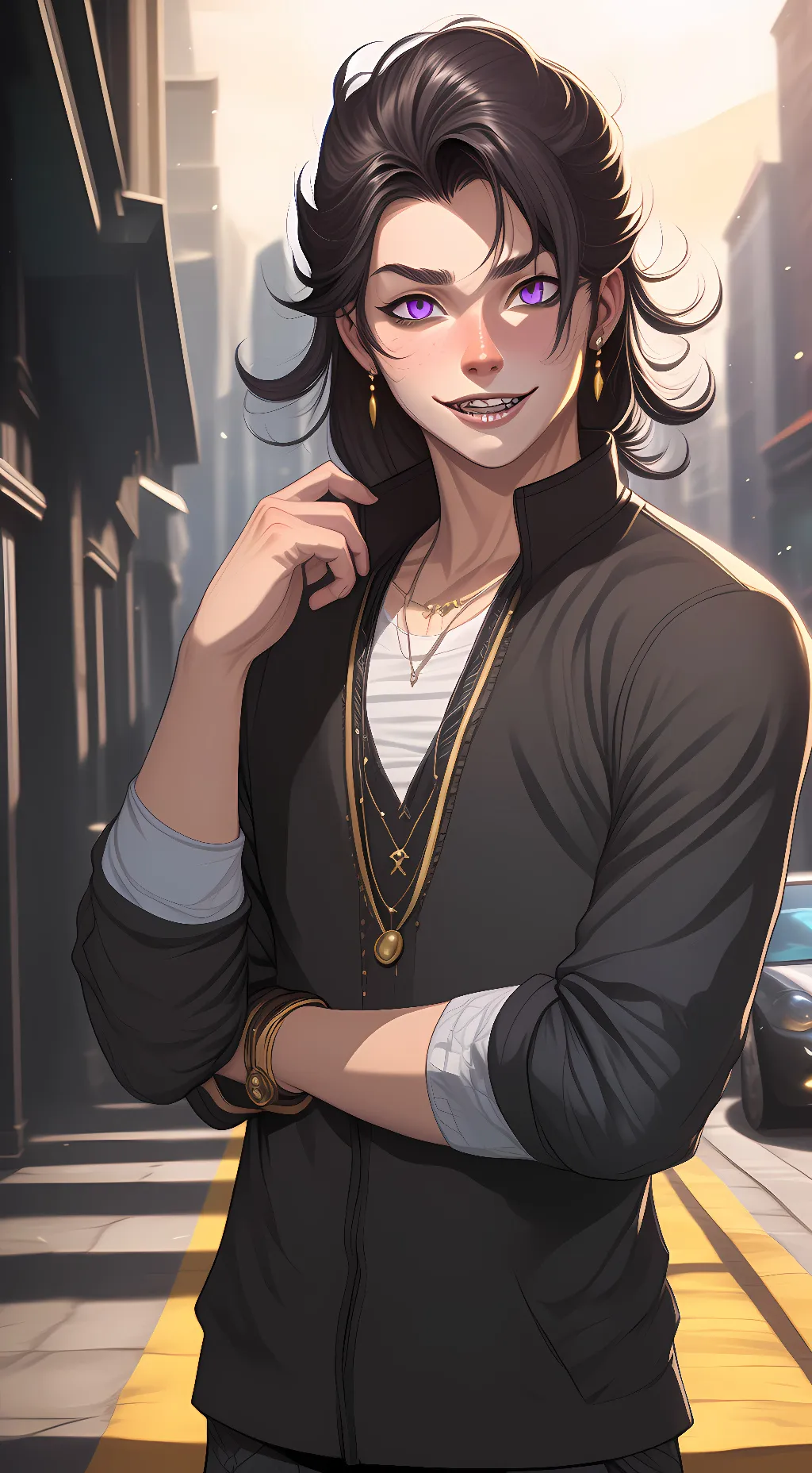 ai character: Ferocious Slang background