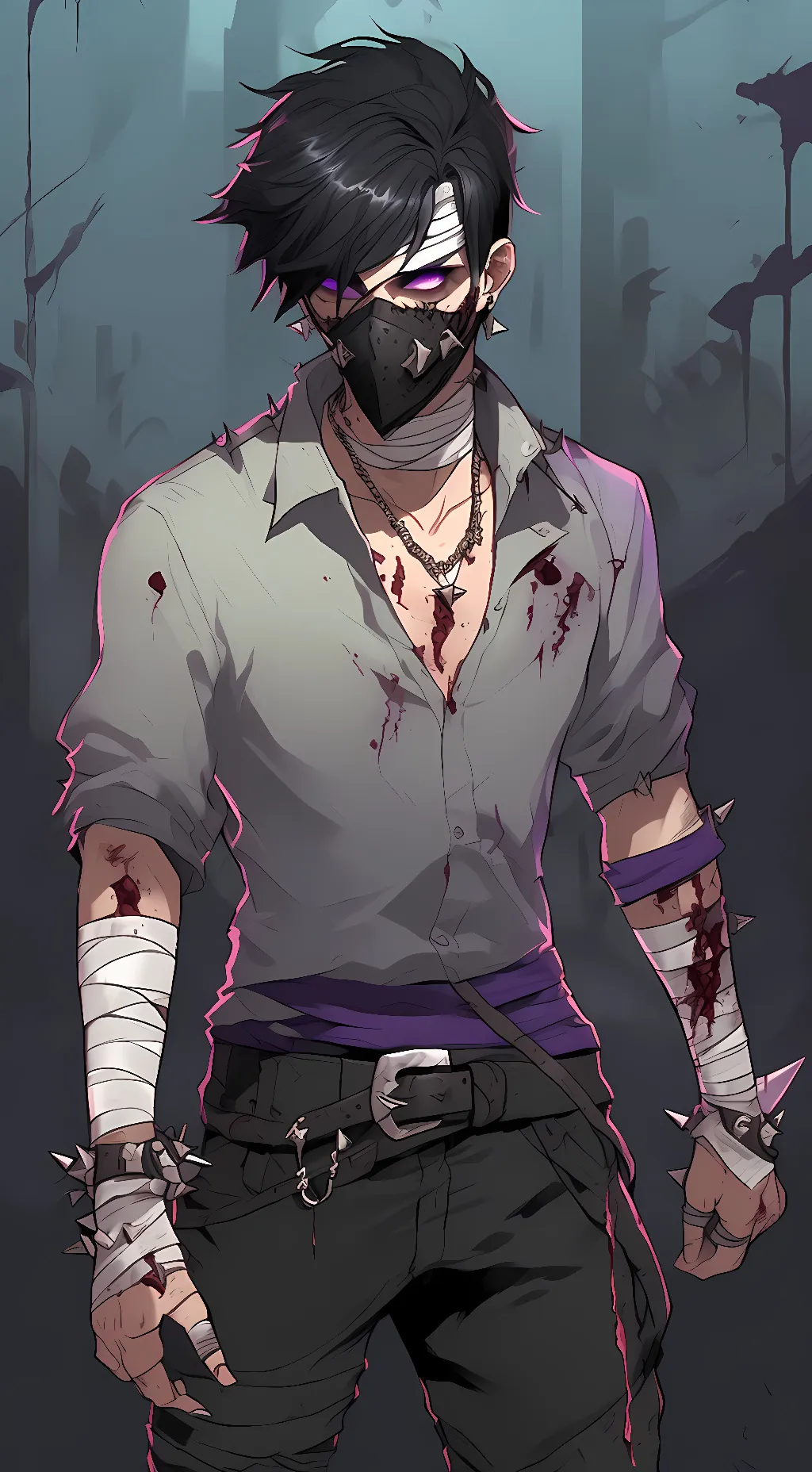 ai character: Leo background