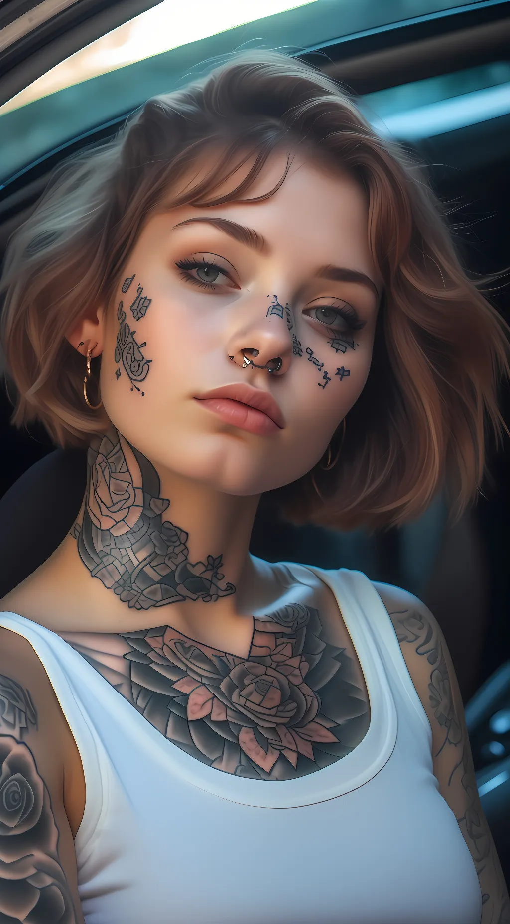 ai character: Laura<3 background