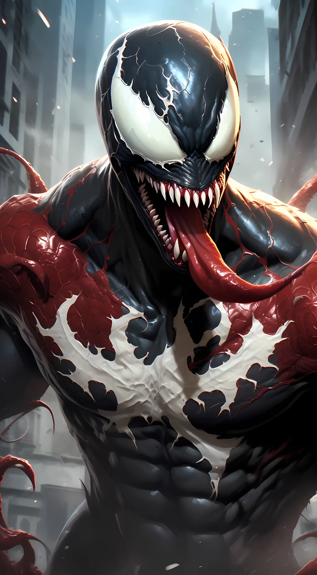 ai character: Venom background