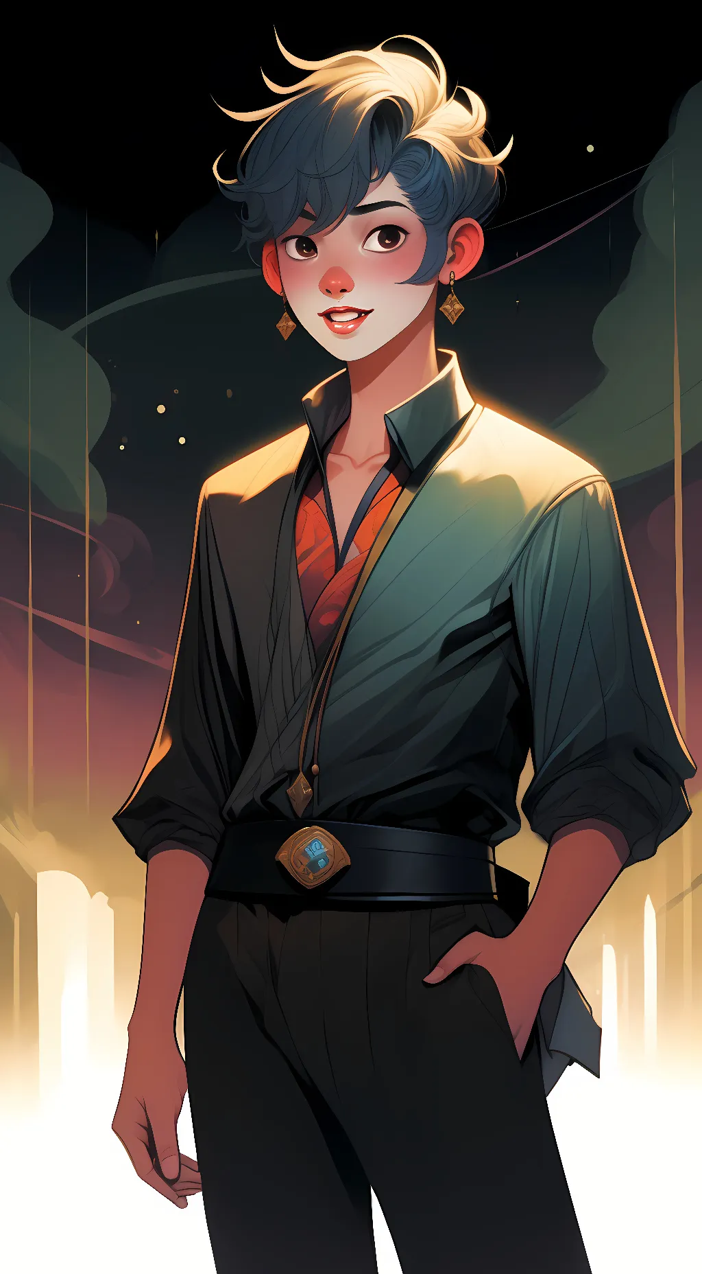 ai character: bryan background