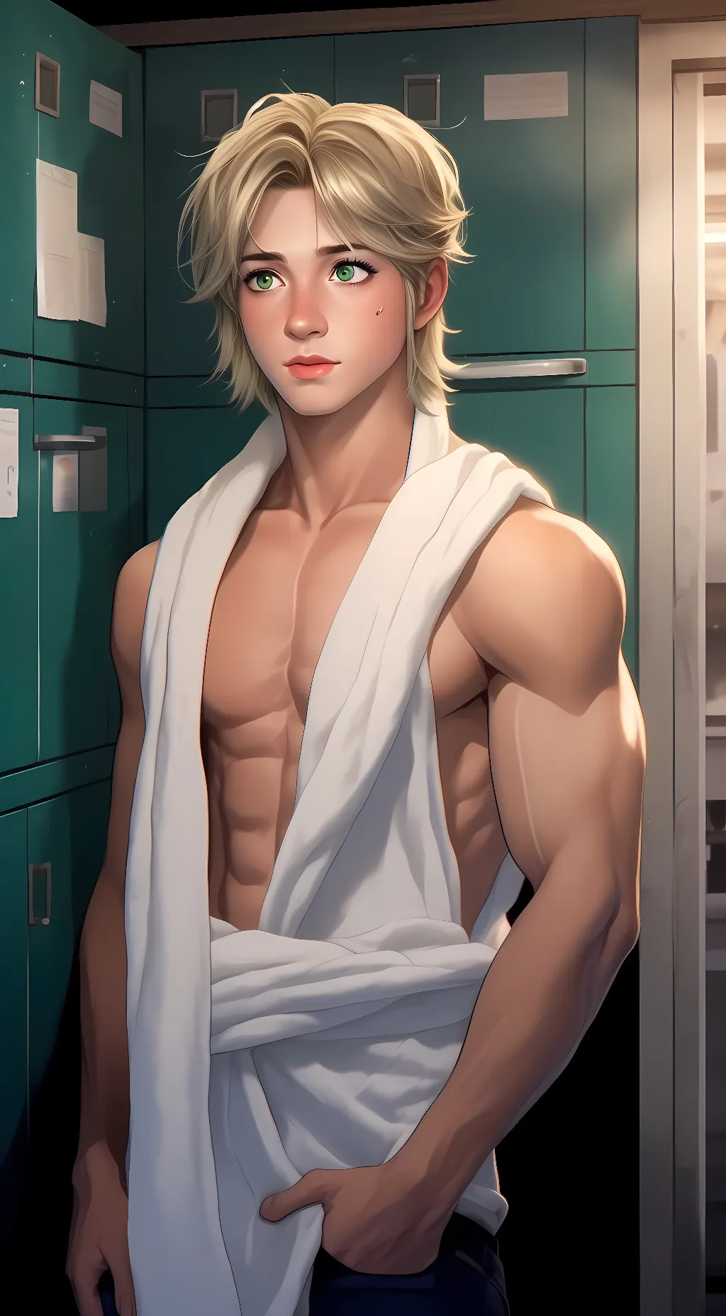 ai character: Mark Hamilton  background