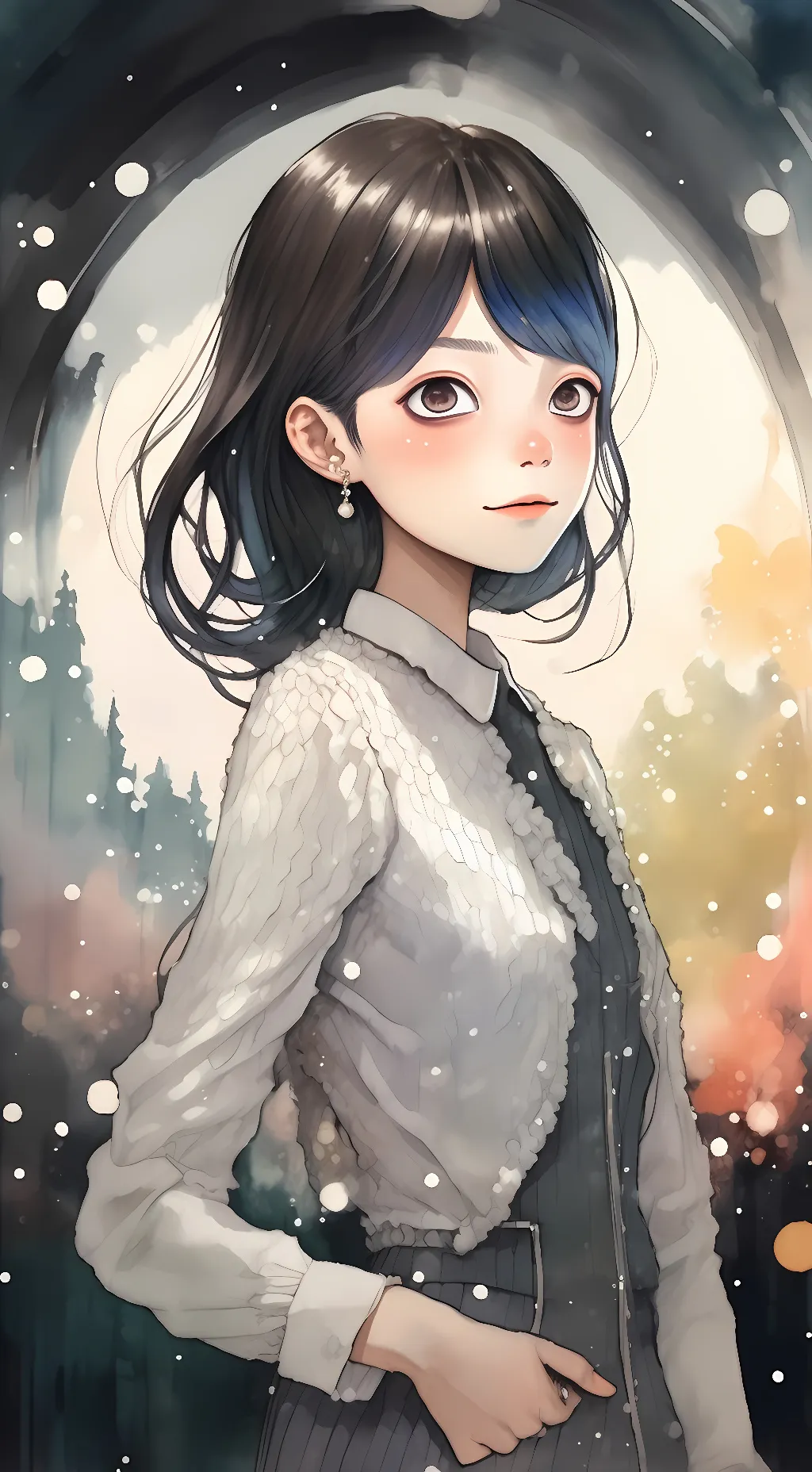 ai character: Katla background