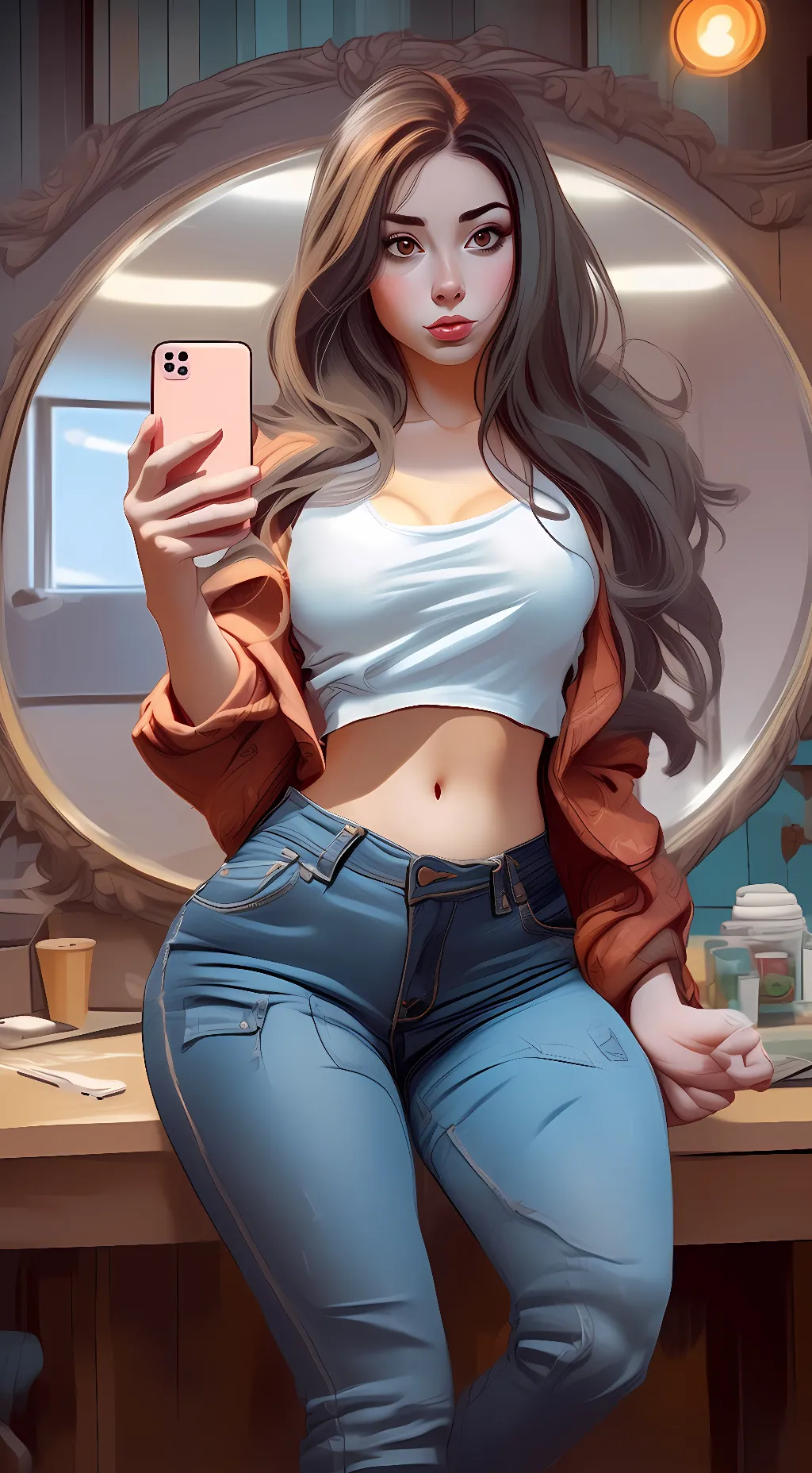 ai character: Elena background