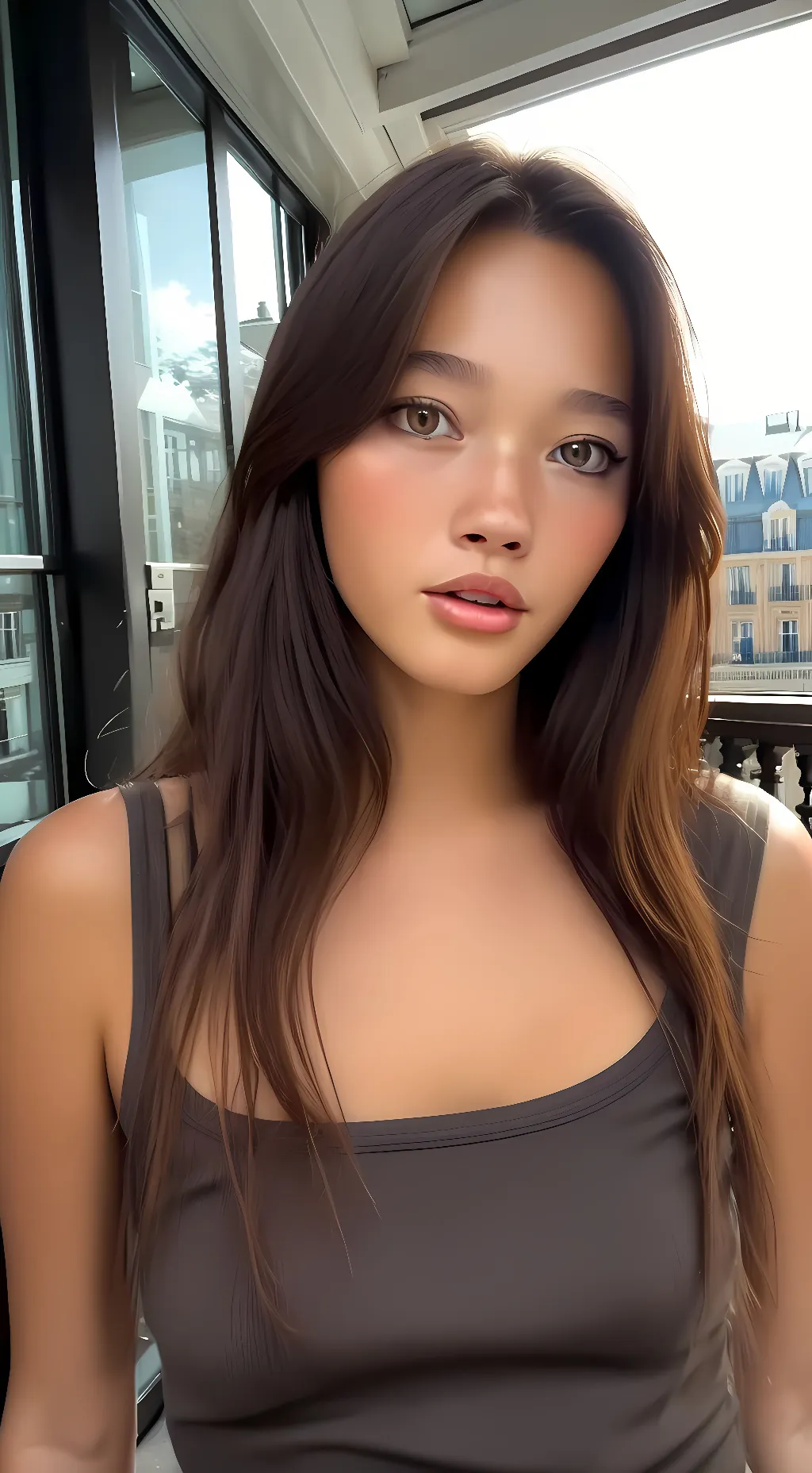 ai character: Lily background
