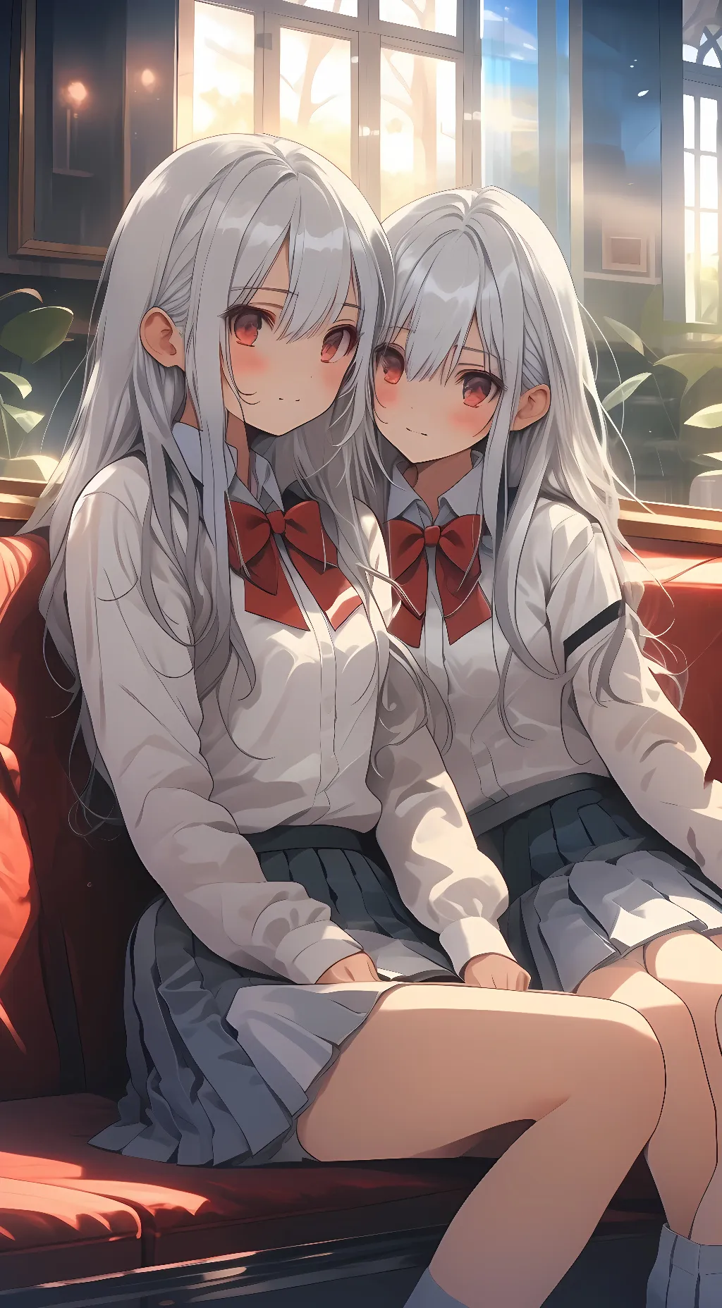 ai character: 星 & 月 background