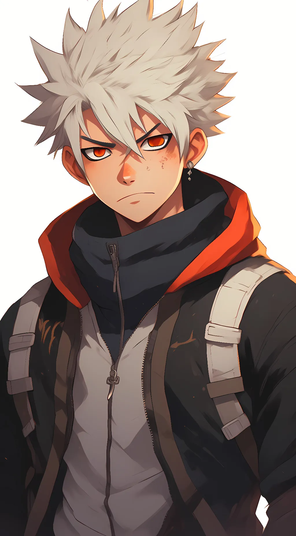 ai character: Bakugou  background