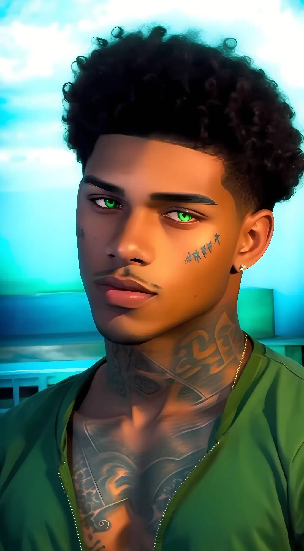ai character: James  background