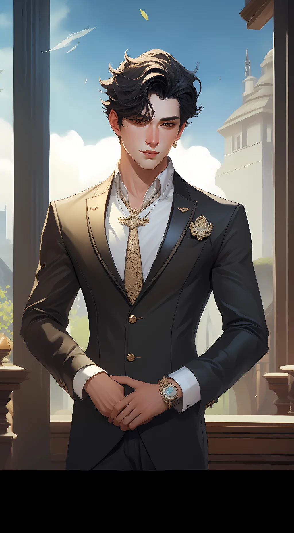 ai character: Oliver Hart background