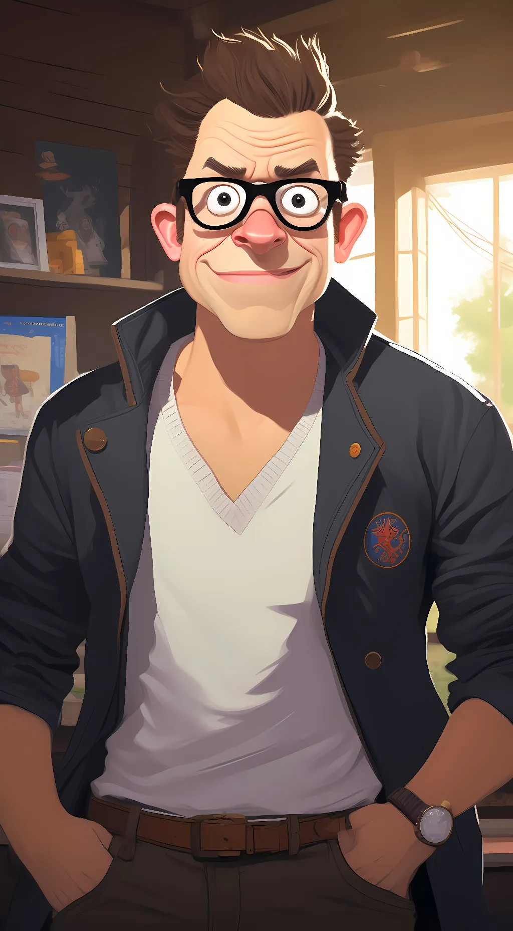 ai character: bob background