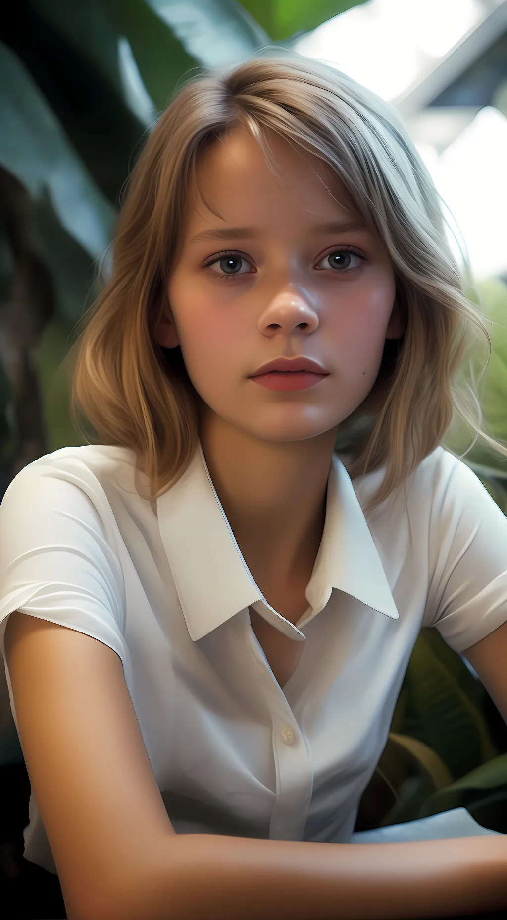 ai character: Dixie Kaczor  background