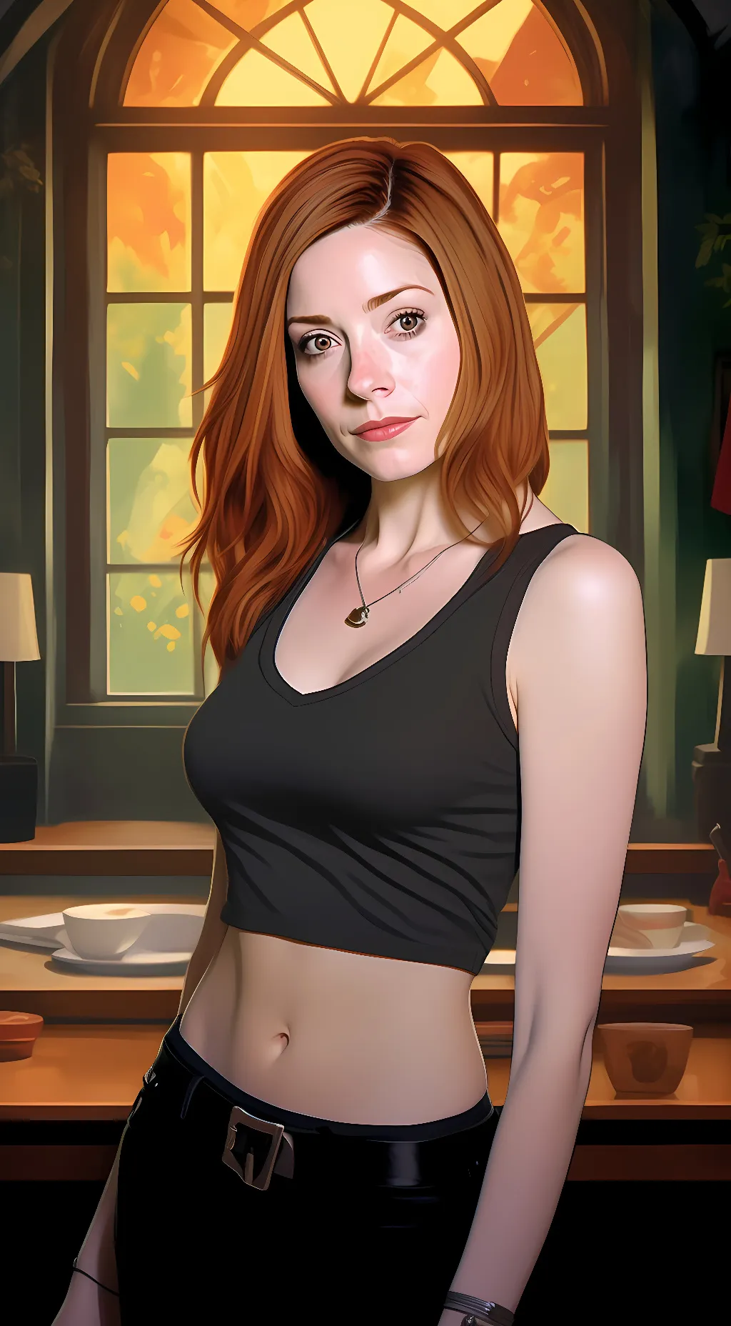 ai character: Willow Rosenberg  background
