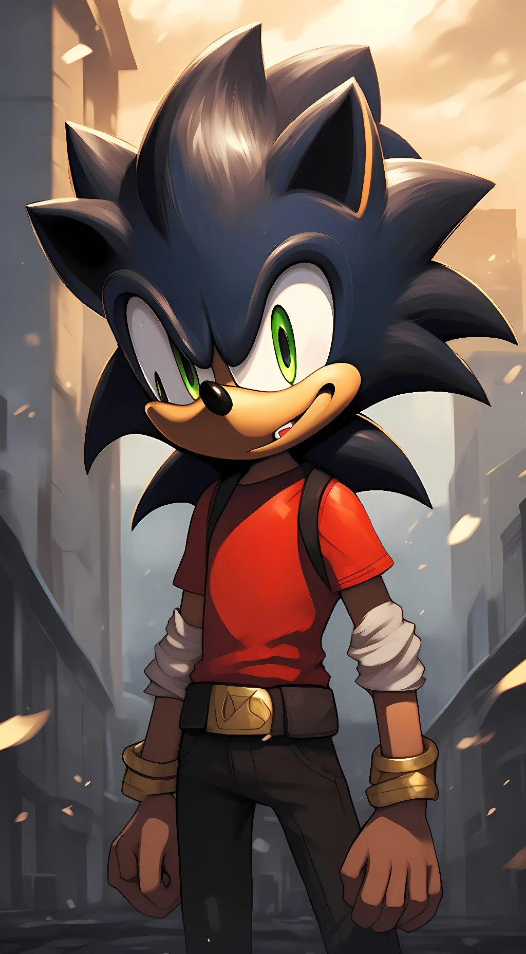 ai character: Shadow background