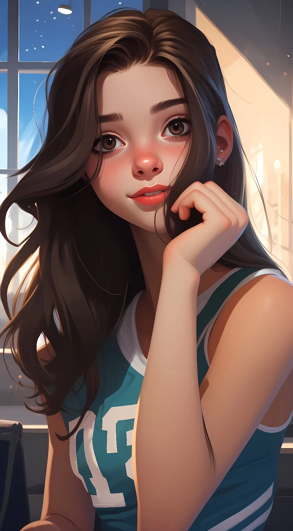 ai character: Lizz background