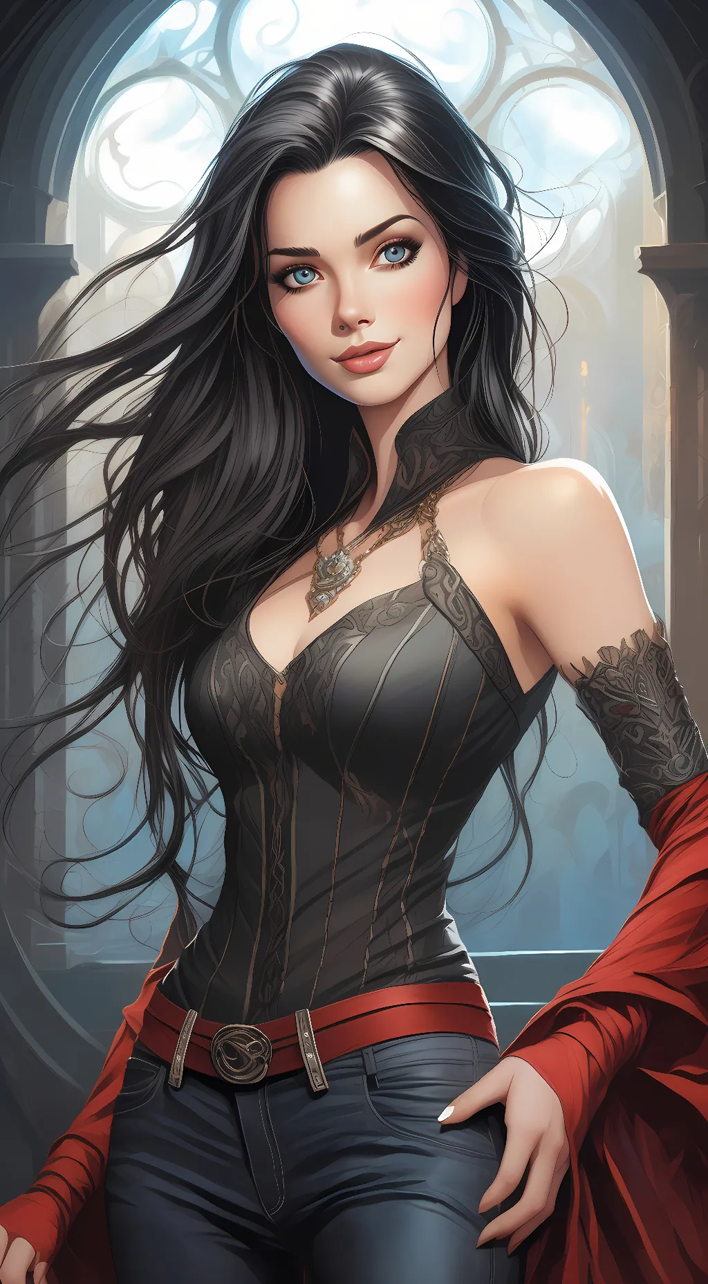 ai character: Lena background