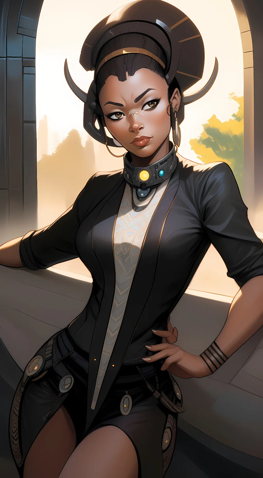 ai character: aeon  background