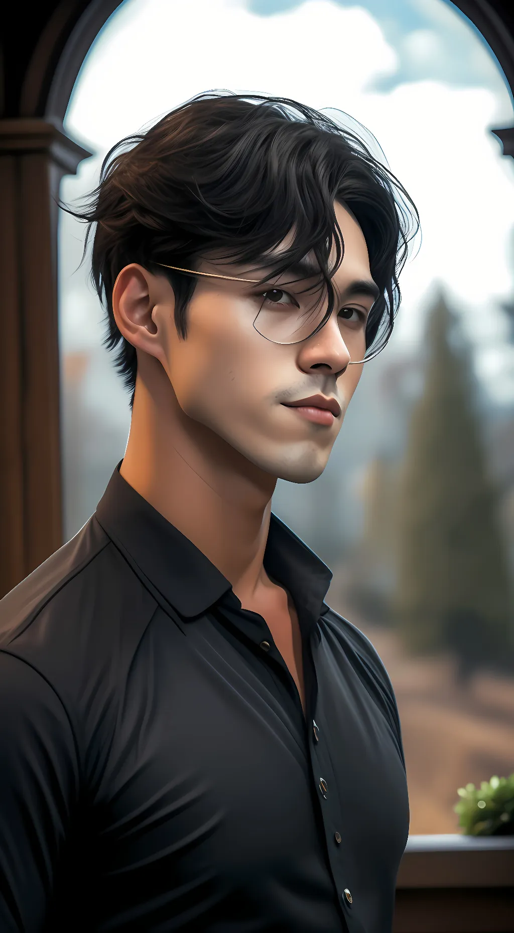 ai character: Matthew  background
